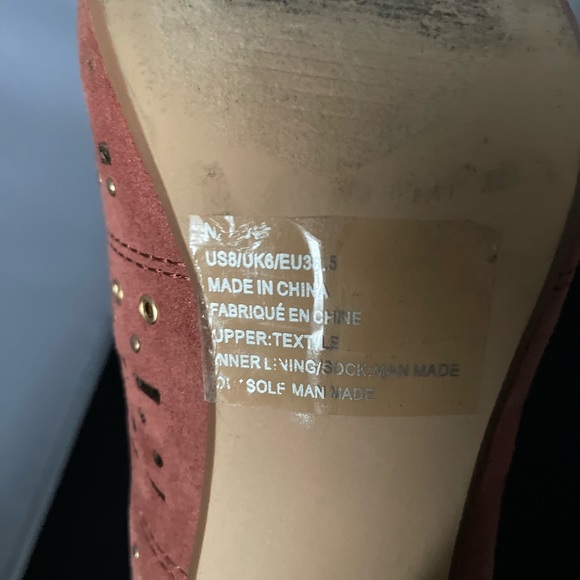 Blushing Peep Toe Heels - Picture 5 of 5